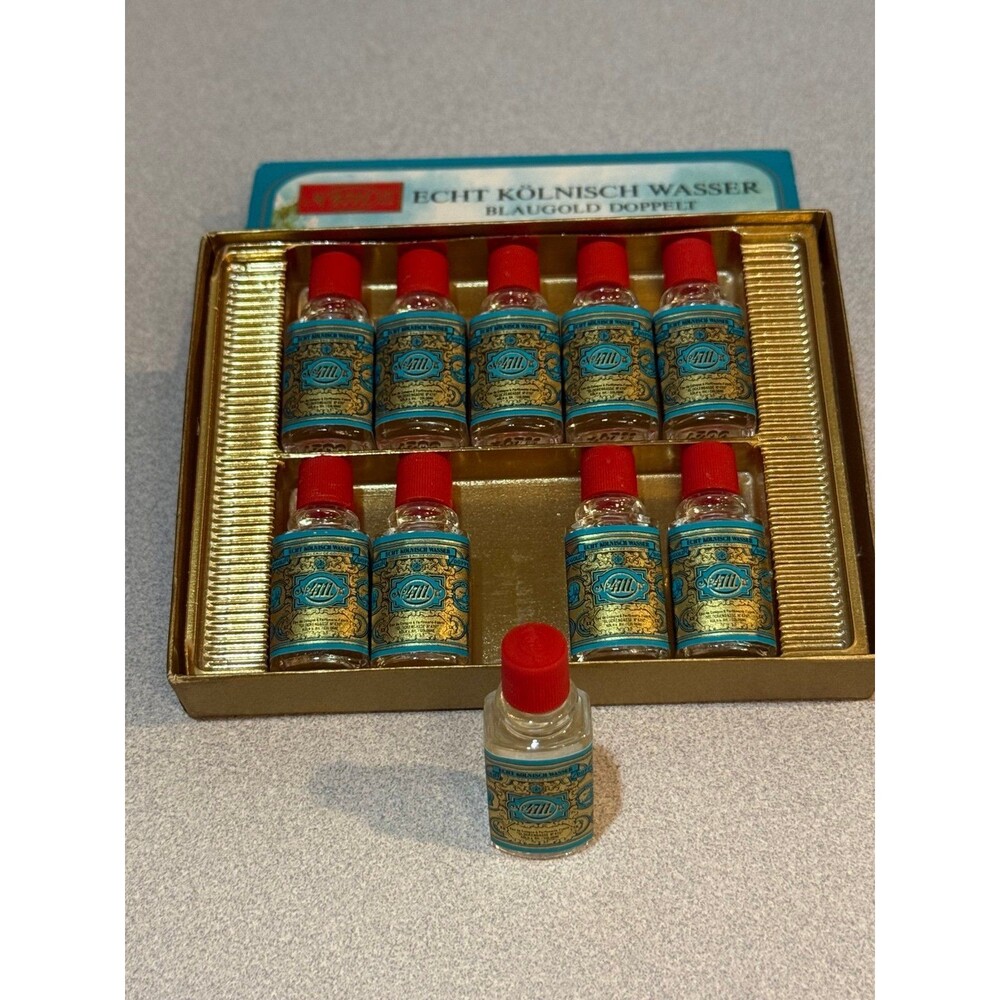 Schmitz No‎ 4711 ORIGINAL MINI EAU DE COLOGNE Set of 10 Echt Kolnisch Wasser